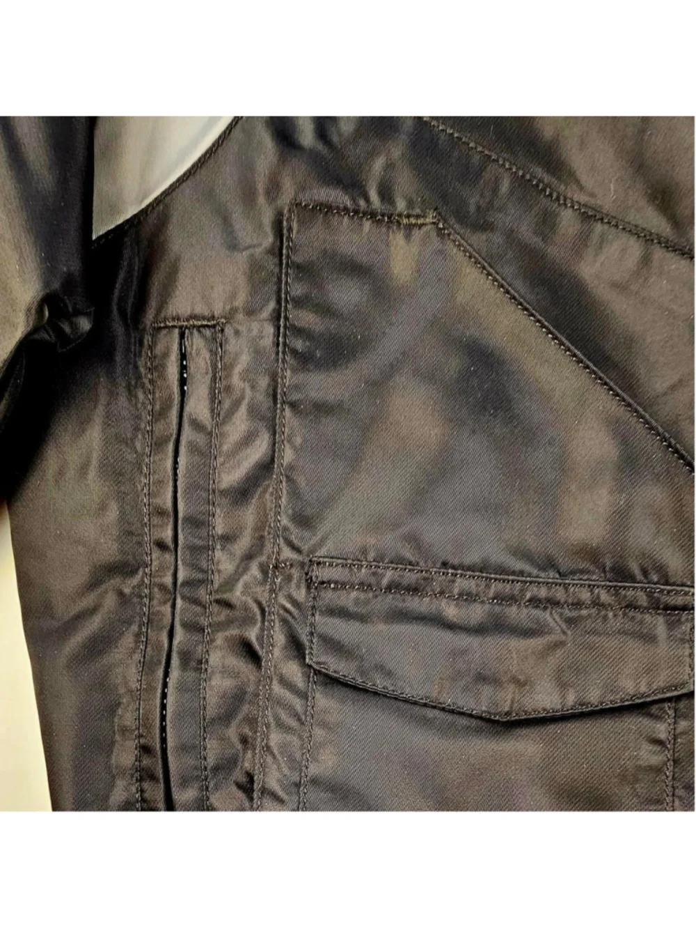 Harley-Davidson Nylon Bomber Jacket Mens Black Gray Embroidered Black 2XL